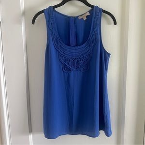Banana Republic tank, blue, S